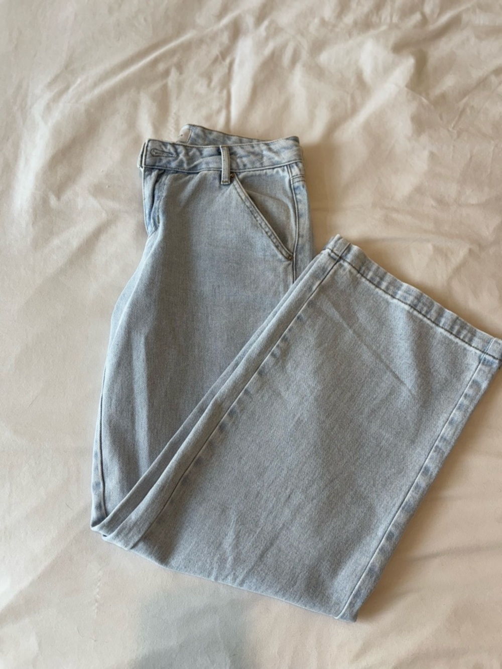 PacSun Light Blue Wide Leg Jeans